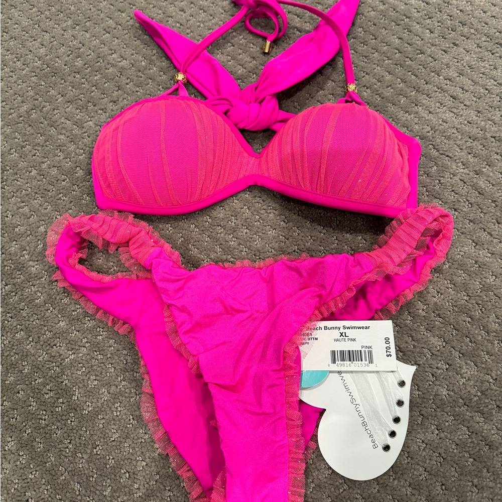 Never worn, Super Cute Beach Bunny 2-piece Bikini